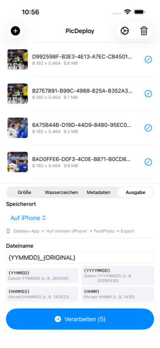 PicDeploy Export
